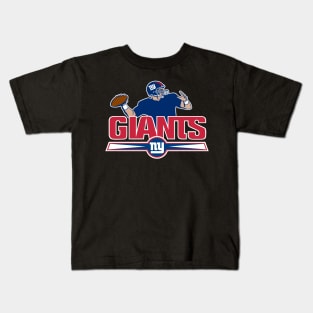 Ny Giants Football Team Kids T-Shirt